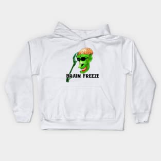 brain freeze Kids Hoodie